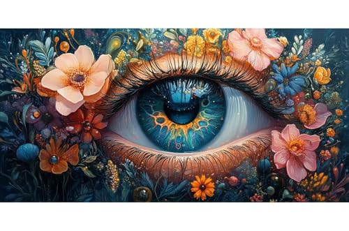 Diamond Painting Fleur 5D avec strass brillants Full Drill