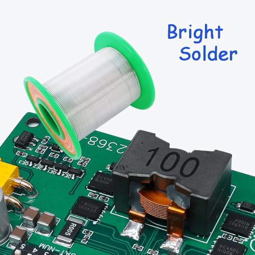 Image of Lead Free Electronics Solder Wire 1.2mm 200g, Rosin Flux Core Electric Solder Wire Alloy Sn99 Ag0.3 Cu0.7 No Clean 0.05 Electronic Soldering Easy Flow Unlead Solder Wire No Lead