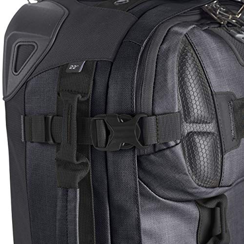 Eagle Creek ORV 2-Wheel Carry-On Rolling Duffel, Asphalt Black