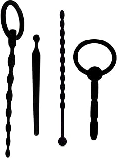 Flexible Silicone Urethral Sounds Penis Plug 4 PCS Set for Beginner
