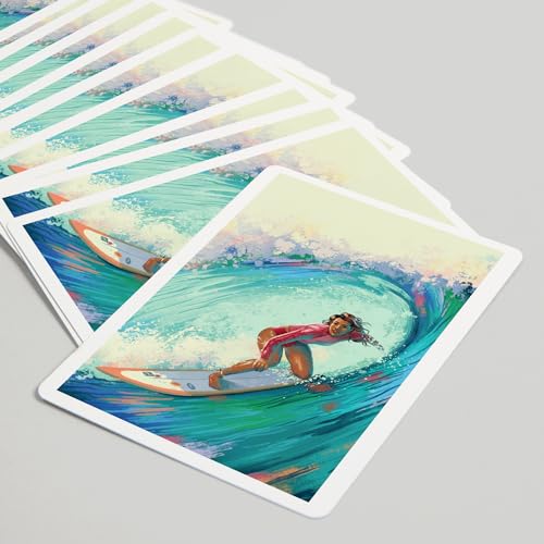 Baraja de 52 cartas tamaño póker Vitamin Sea miniatura 5