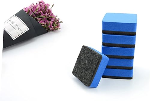 Miniatura 3 de STOBOK 48 piezas de borrador magnético de pizarra blanca para pizarra blanca, borradores de oficina