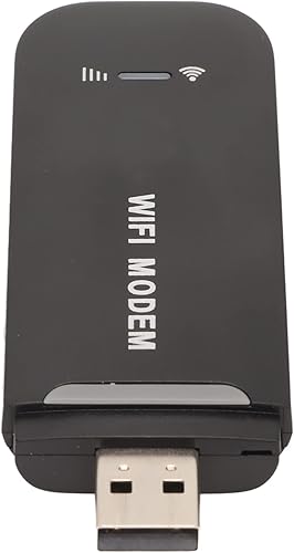 Miniatura 6 de Enrutador 4G, enrutador portátil 4G LTE, punto de acceso móvil hasta 10 usuarios, módem USB 4G Plug and Play con ranura para tarjeta SIM, para