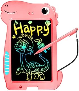LCD Writing Tablet Kids, 10 inch Colorful Screen Drawing Tablet, Educational Doodle Pad for Toddler, Travel Toys for 3 4 5 6 7 Year Old Boys Girls Gifts