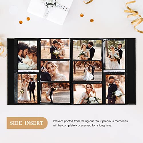 Potricher Photo Album For 4X6 1000 Photos Linen Cover Extra Large Capacity Photo Book For Family Wedding Anniversary Baby thumb #2