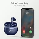 pTron Bassbuds Astra in-Ear TWS Earbuds w/Stereo Sound, 50Hrs Playtime, Stereo Calls, Custom EQ, Mobile App, BTv5.3 Headphones, Touch Control, Voice Assistant, Type C Charging & IPX4 (Navy Blue) gallery image