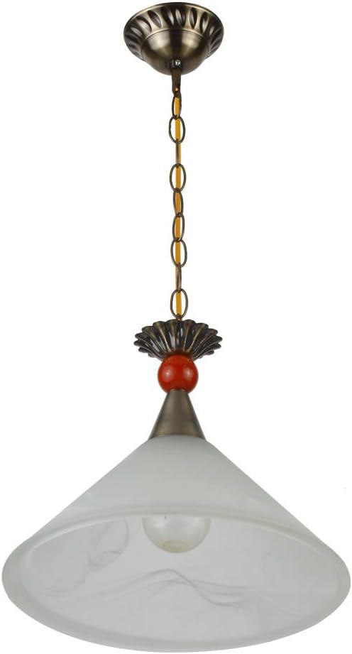 LeArc Designer Lighting : HL3977 : Antique Brass Finish Pendent