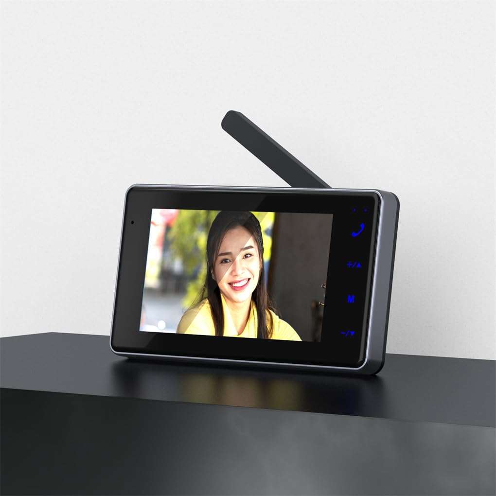 Sonnette vidéo sans Fil HD 1080p avec interphone bidirectionnel