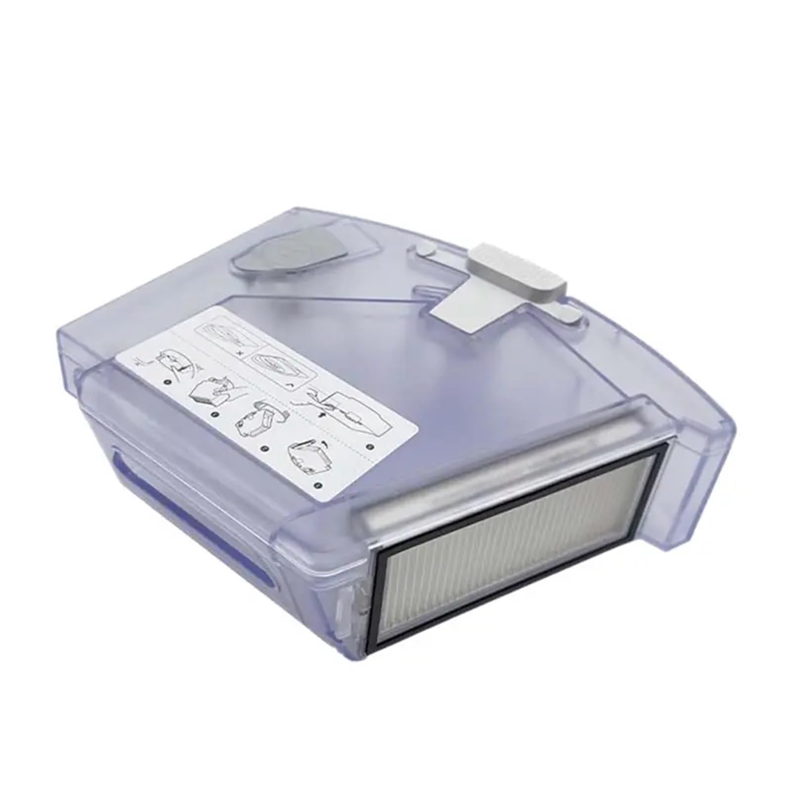 Szwaldaper Abwm-dustbin Hepa Filter Accessories, for Roborock, Q8, for Max, for Water, for Tank, Dust Box, for Combo robot vacuum dirt bin