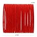 Efulgenz Indian Bangles for Women Red Indian Bangles Set Bollywood Plain Metal Velvet Bangle Bracelets Wedding Bridal Fashion Jewelry (24 Pcs) Size 2.8