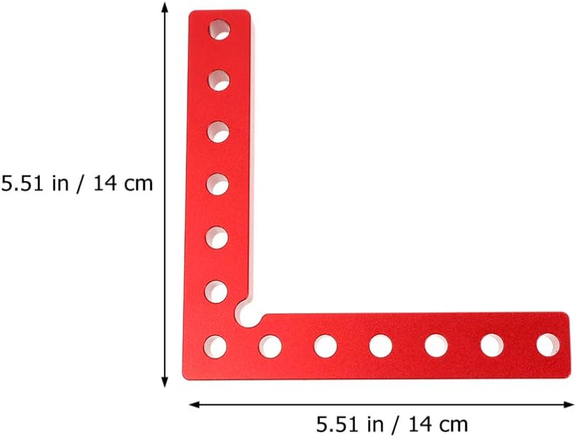 DOITOOL 90degree Positioning Square Angle Clamp Aluminium Alloy Right Angle Clamp for Woodworking Furniture Assembly and Projects