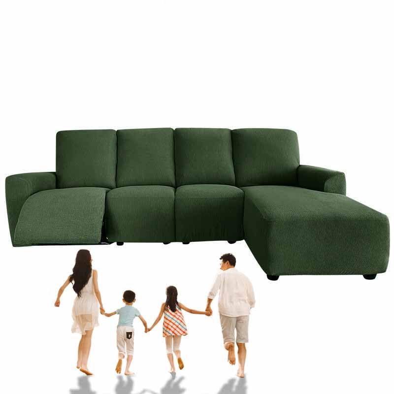 Copripoltrona Relax Reclinabile Elasticizzato, Fodera per Poltrona Reclinabile Copri Poltrona Relax con Braccioli Elettrica(23)