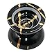 MAGICYOYO Professional Unresponsive Yoyo N11 Alloy yoyo Metal YoYo Ball Bearings with Bag+Glove+5 Strings (Black with Golden)