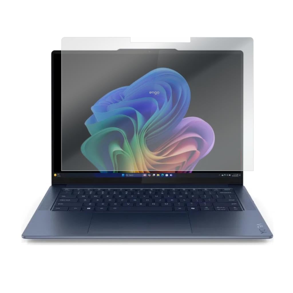 Engo Lenovo Ideapad Flex 5i 16 İnç İle Uyumlu Mat Ekran Koruyucu Notebook, Yansıma Ve Parlama Önleyici Parmak İzi Bırakmayan Laptop Koruma, 9H Temperli Kırılmaz Esnek Nano Cam 16:10
