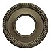 Baldwin 5035 Pair of Estate Rosettes for Passage Functions, Satin Brass and Black