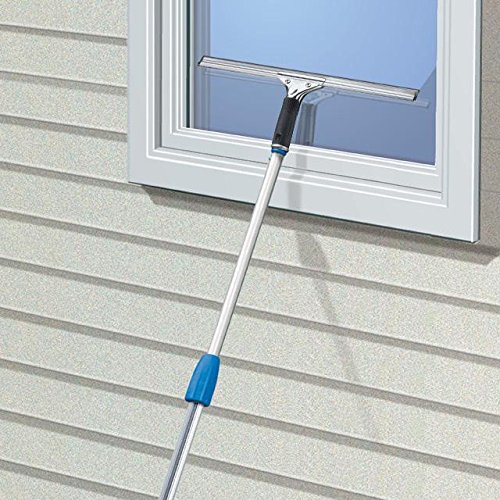 Unger Professional Steel Window And Glass Squeegee With Replacement Rubber, 16 Inch (Pack Of 1) #TOP4