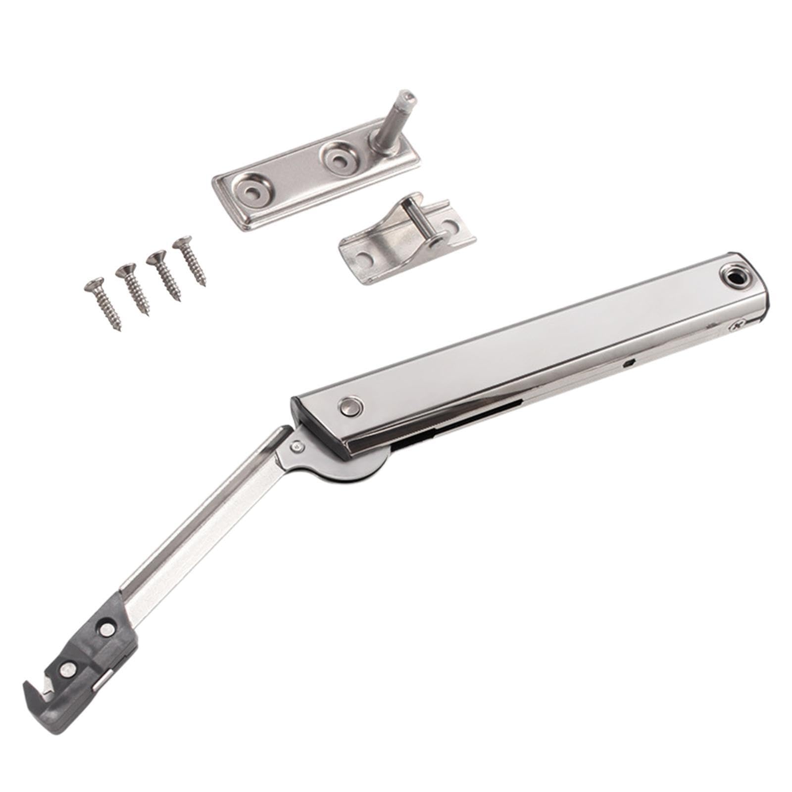 QLECXZI Premium Cabinet Hinge Randomly Stop Hinge Lid Support Adjustable Easy Installation Durable Storage Solutions for Homes Tatami Display Table Closet