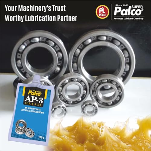 Image of PALCO AP-3 GREASE Pouch 100g (Pack of 10) Multipurpose Water Resistant & Chassis Bearing Lithium Base Anti Corrosion Grease for Car Cycle Bike Chain Lube NLGI-3 Long Lasting Lubricant