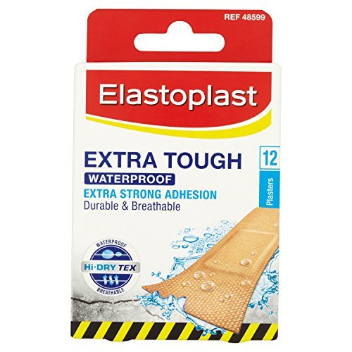 Elastoplast Extra Tough Waterproof Plasters - Total 120 by Elastoplast