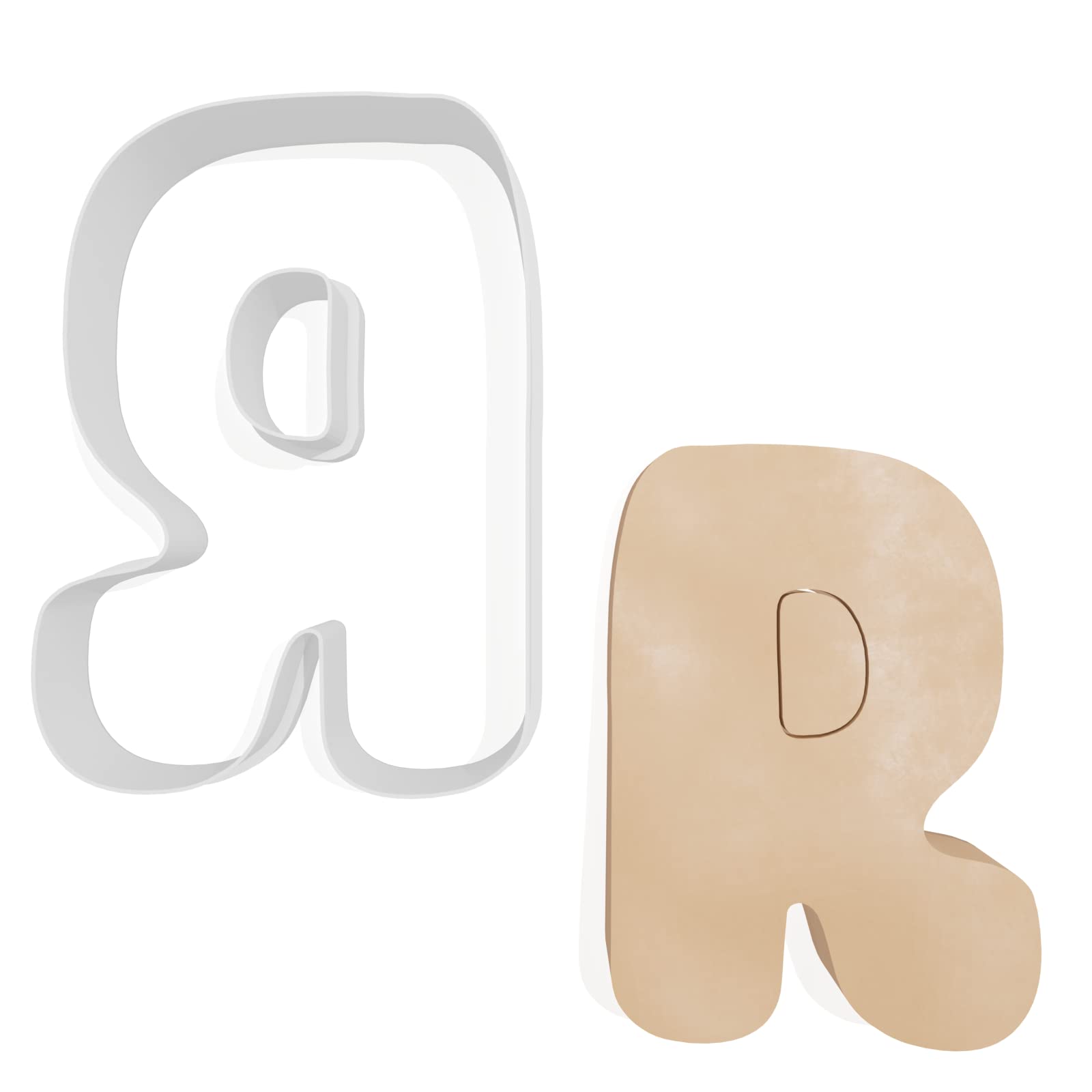 Letter R Cookie Cutter - 3 Sizes