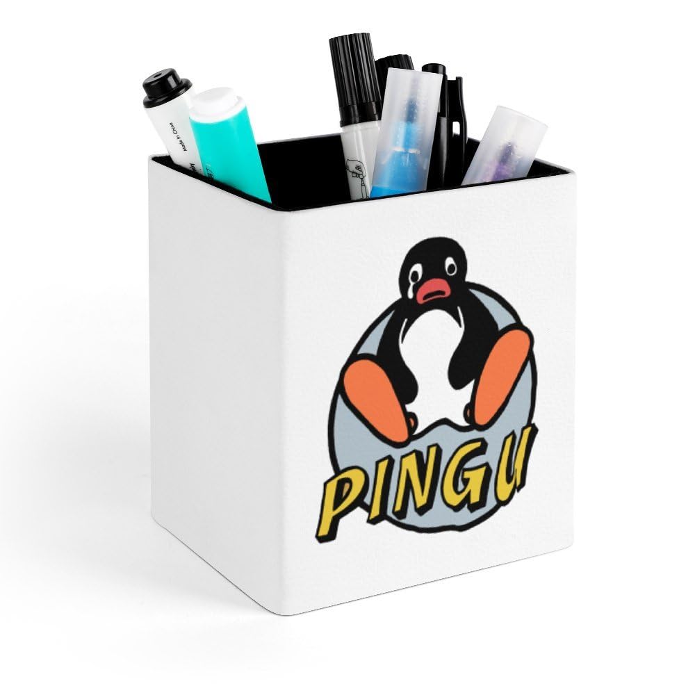 Amazon.co.jp: ペンホルダー ペンギン キャラクターピングー 卓上収納