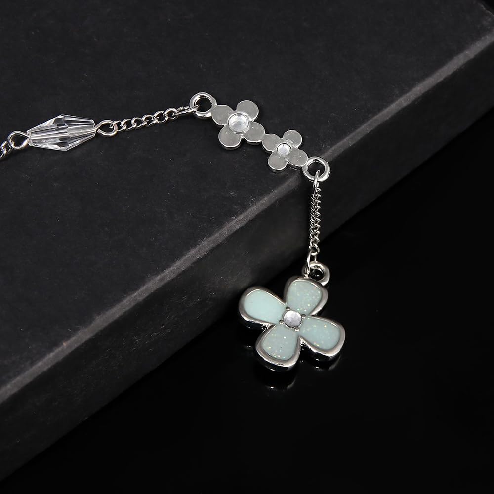 2018年 君に届け 黒沼 爽子 君に届け展 限定 ネックレス Amazon.co.jp: 君に届け 黒沼爽子 ペンダント 君届 クリスタル四つ葉の