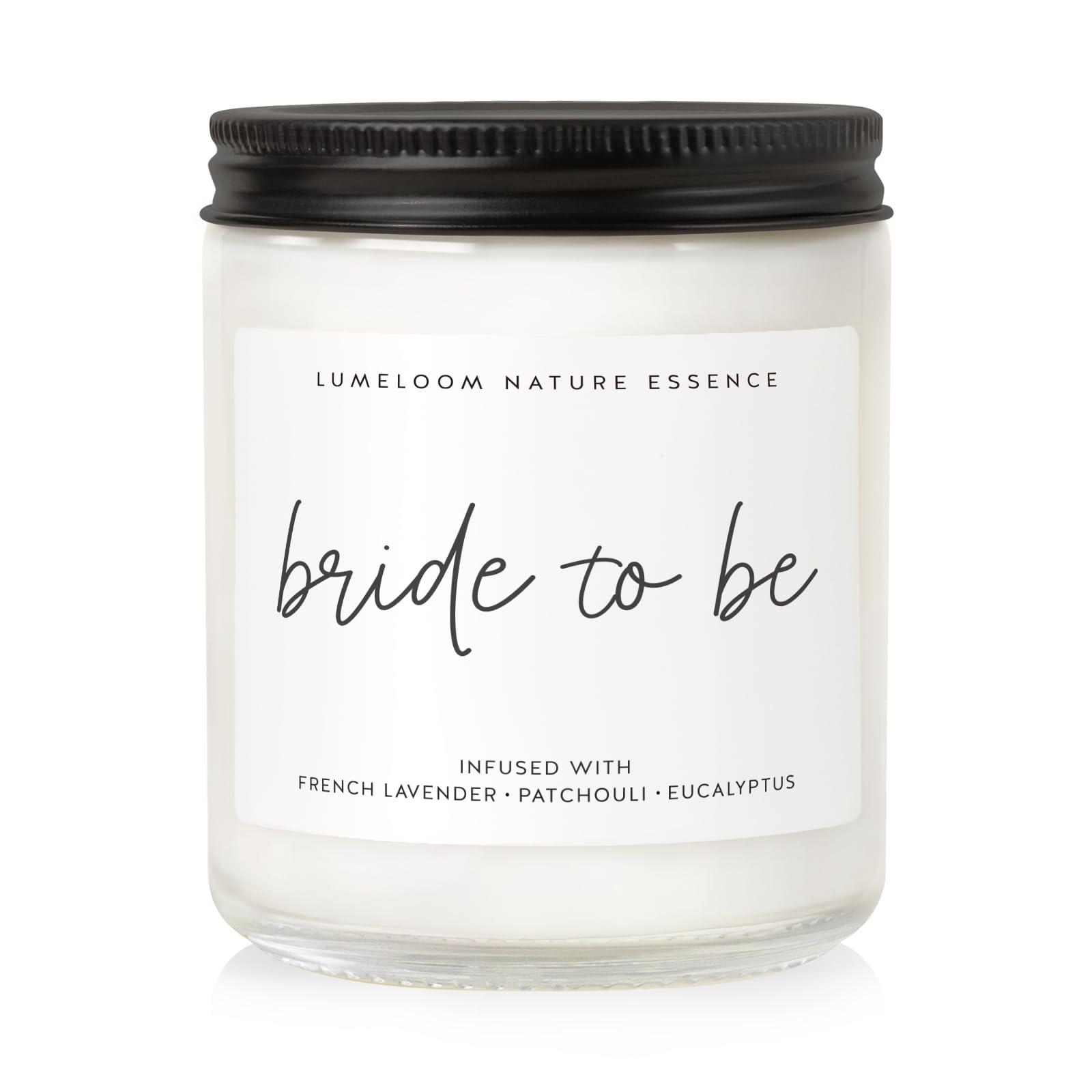 Bride Gifts, Engagement Gift - 9oz Lavender Scented Soy Wax Candle - Presents for Bride to Be, Her, Women, Bachelorette Party, Bridal Shower