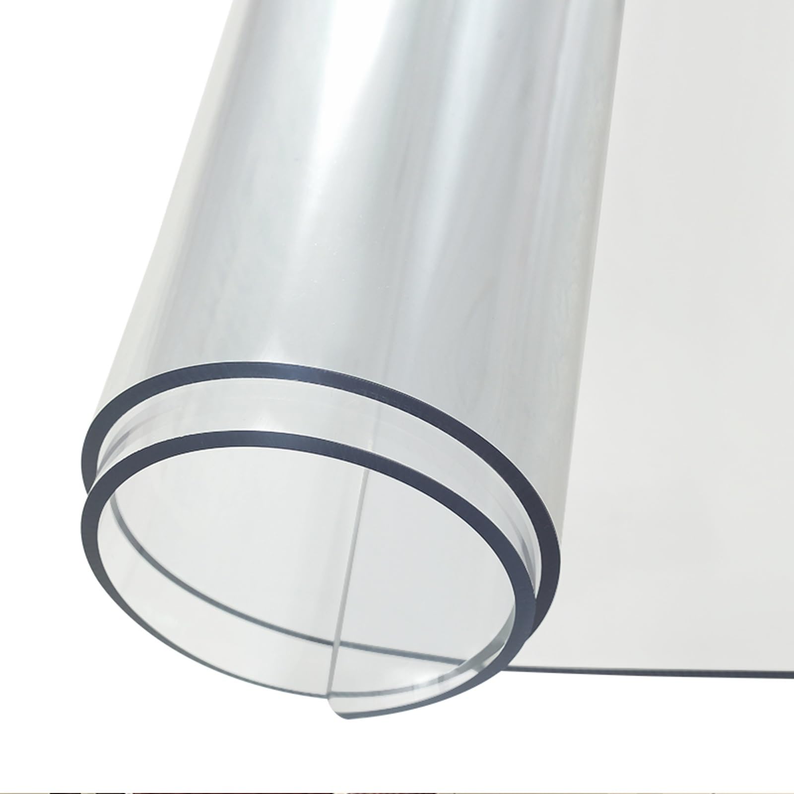 Floor Protector Mat Round Hard Wood Tile Floor Mats Frosted Rolling Chair Mat Thickness 0.04in Waterproof Scratch Proof Easy to Cut Multi Purpose Pad