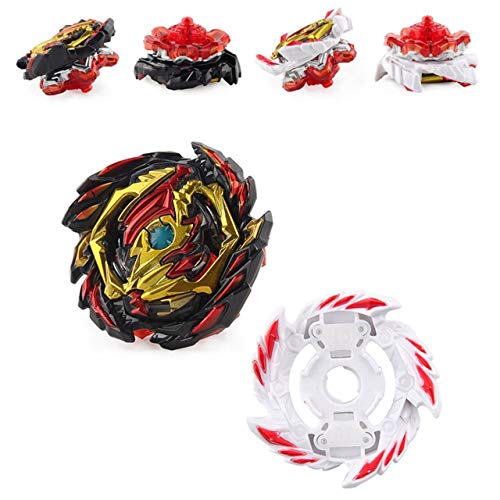 Mopogool Battling Tops Blade Toy Evolution Turbo God Bey Games Accessories Bey Burst Gaming Toy B-145 DX Booster Benome Diabolos.Vn.Bl High Performance Spinning Top Master Fusion Gyro Gift for Boys