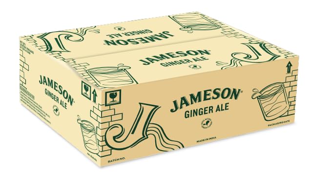 swor Jameson Ginger Ale Flavoured Carbonated Water (Pack Of 24, 24 X 250Ml) Premium Highball Mixer | Low Calorie | Aerated Drink | 100% Natural Ingredients (B0CT3FHFF2) Amazon Price History, Amazon Price Tracker