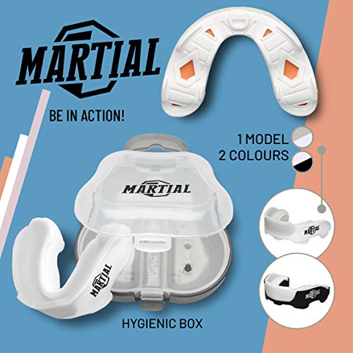 Martial Premium mondbeschermer voor een ideale ademhaling! Gebitsbeschermer perfect aanpasbaar met vervoerbox. Voor… - Image 3