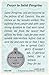 Lumen Mundi Saint St Peregrine Prayer Card Patron Saint of Cancer Holy Card with Medal