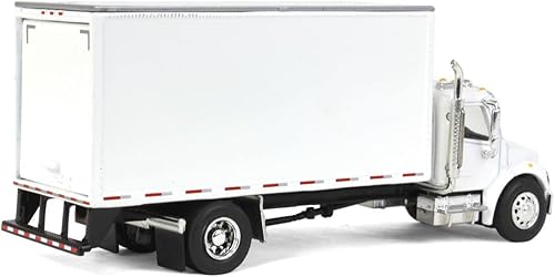 Miniatura 3 de 164 Freightliner M2 Van Box Truck, blanco liso 35501