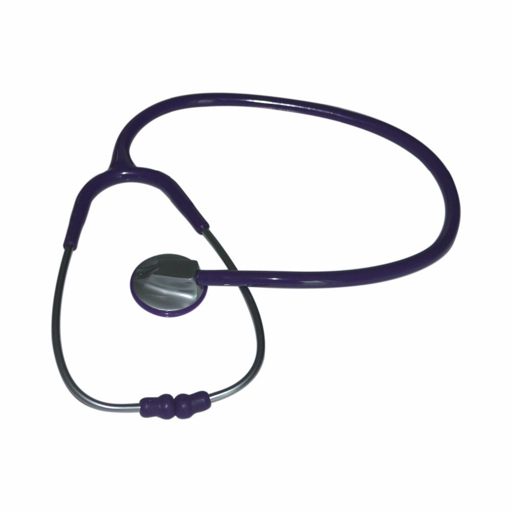 2Pcs Adult And ld Single Head Stethoscope Purple-plated New-image-27