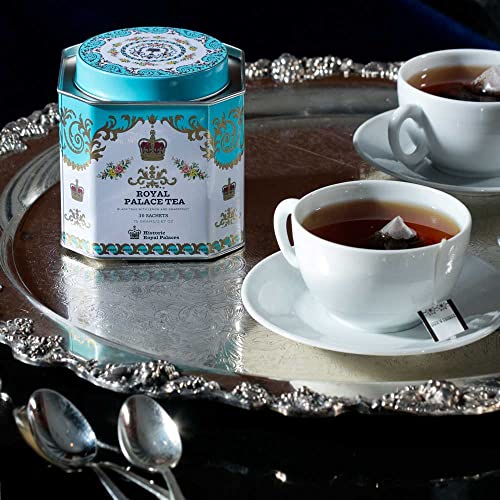 Image of Harney & Sons Royal Palace Black Tea, 30 Sachets in Tin | Black and oolong teas with bergamot and grapefruit flavors. Contains caffeine.