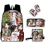 Photo Gallery zhongkaihua tian guan ci fu xie lian hua cheng stampa 3d ragazzi ragazze zaino in tela zainetto cartella 3 pezzi, ritorno a scuola, astuccio grande capacità borsa a spalla borsa a tracolla adesivi a Photo Gallery zhongkaihua tian guan ci fu xie lian hua cheng stampa 3d ragazzi ragazze zaino in tela zainetto cartella 3 pezzi, ritorno a scuola, astuccio grande capacità borsa a spalla borsa a tracolla adesivi a