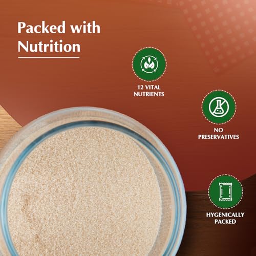 Image of Amazon Brand - VEDAKA Roasted Semolina (Suji), 500 g