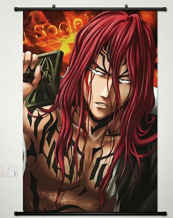Bleach Wall Scroll Poster Fabric Painting for Anime Abarai Renji 240 L