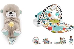 Fisher-Price Soothe 'n Snuggle Otter & Glow and Grow Kick & Play...