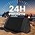 OontZ Angle 3 Portable Bluetooth 5.4 Speaker | 12W Sound, 24-Hr Battery, 100Ft Wireless Range, IPX5 Water-Resistant, Budget-Friendly for Travel, Outdoor & Home (Black)