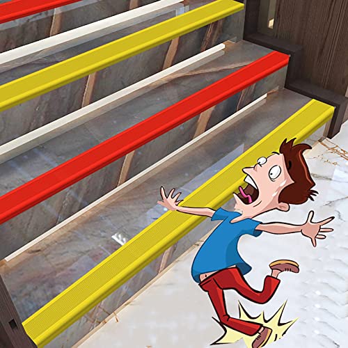 Stair Edge Protector Stair Nosing Edge Anti Slip Traction Treads, Stair Edge Protector For Outdoor Indoor Staircases Pads Help Elderly,Kids To Walk The Stairs Safely Indoor & Outdoor ( Color : Gray , #TOP5