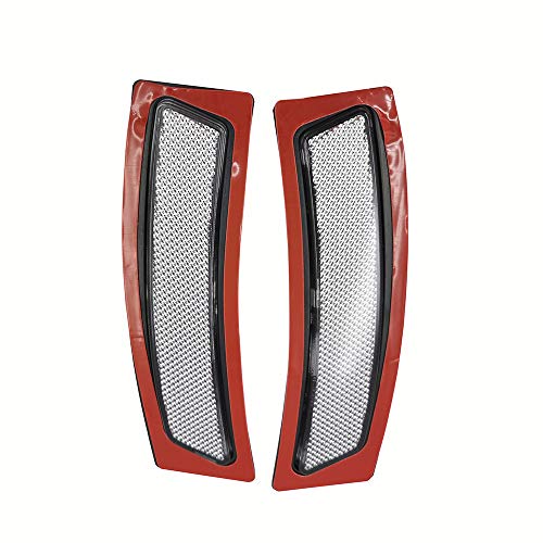 Image of Front Bumper Reflector Side Marker Lights For BMW F30 3 Series F32 F33 F36 4-Series (White Lens)