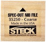 Steck Manufacturing 35250 Spec-Out Coarse Paint Nib File