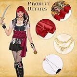 Zoom IMG-2 tuibeidamai piratessa costume donna accessori Zoom IMG-2 tuibeidamai piratessa costume donna accessori