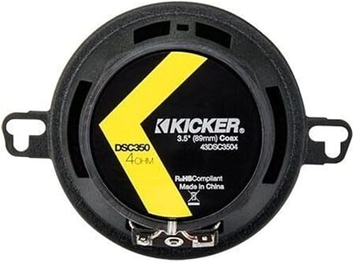 Miniatura 4 de KICKER Par 43DSC3504 DSC350 80 vatios 3.5 "3 1/2 "2 vías altavoces estéreo del coche DS350
