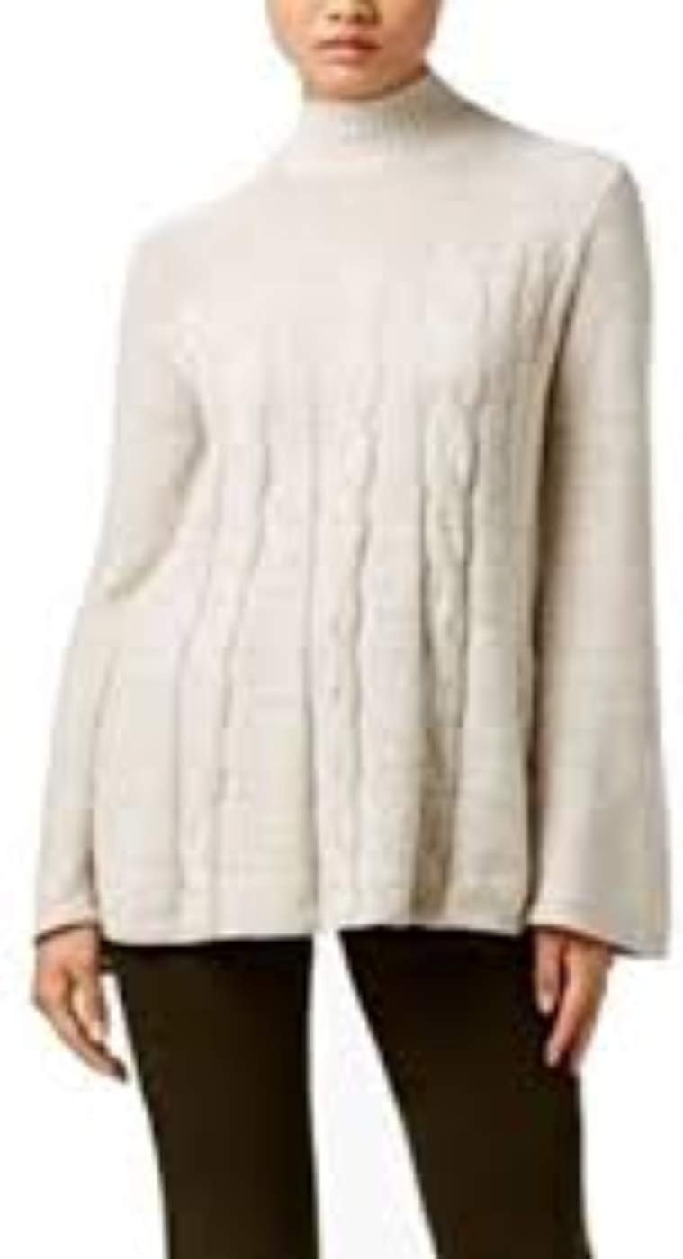 Turtleneck swing sweater Clearance