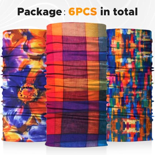 Image of JOEYOUNG Headwear, Bandana, Neck Gaiter Head Wrap Headband Balaclava Magic Scarf