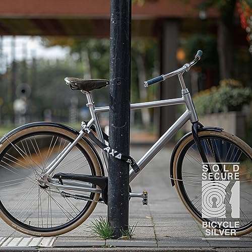 AXA Absolute cadenas à chaîne contre le vol de vélo et les rayures de cadre - 6