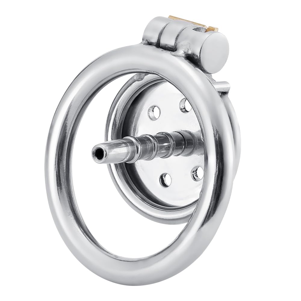 Chastity Cage Jaula De Castidad Para Pene Jaula De Metal Para El Pene Juguetes Eróticos Para Adultos (L,45MM)