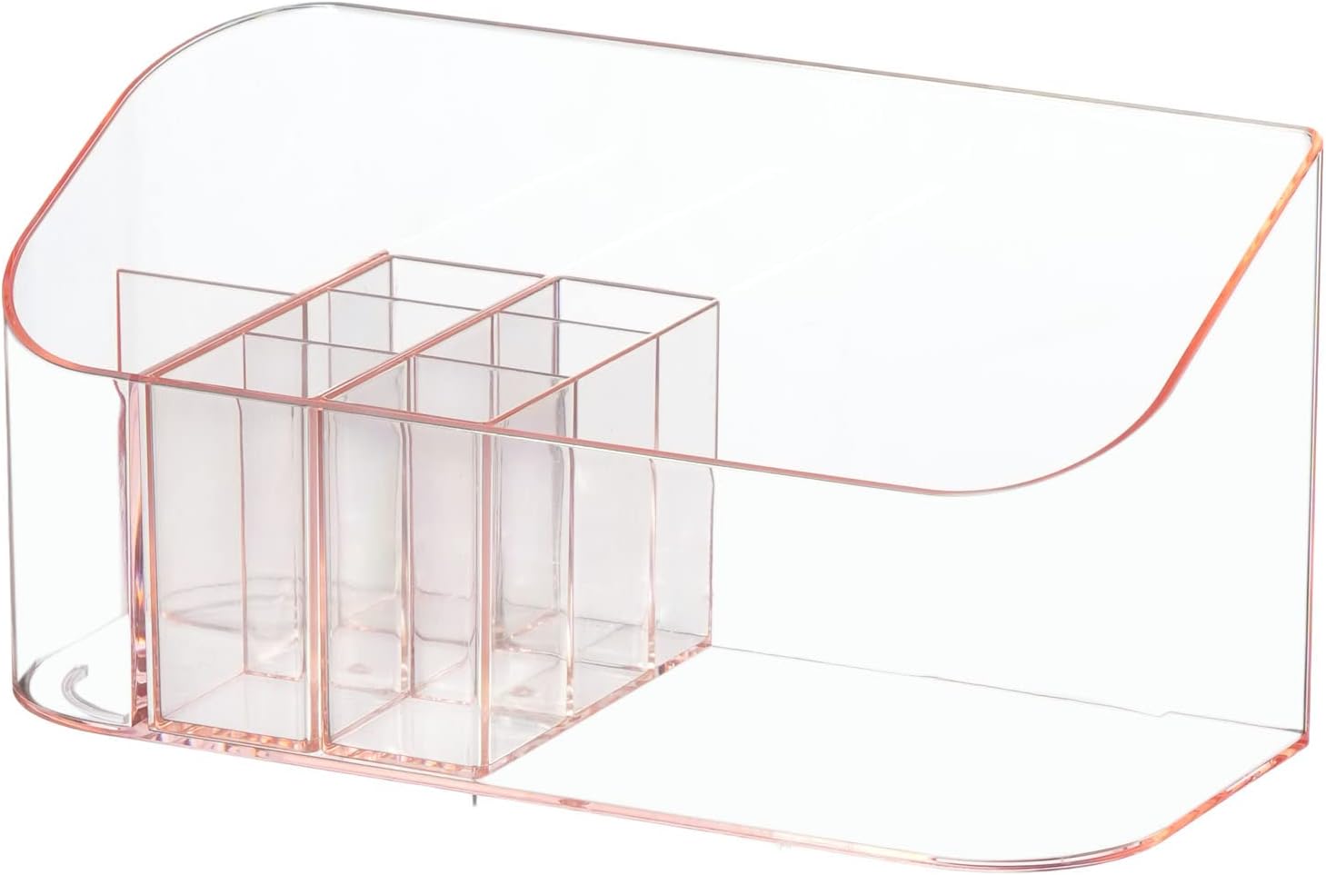 Makeup Holder Tray Organizer Cosmetic Display Case Table